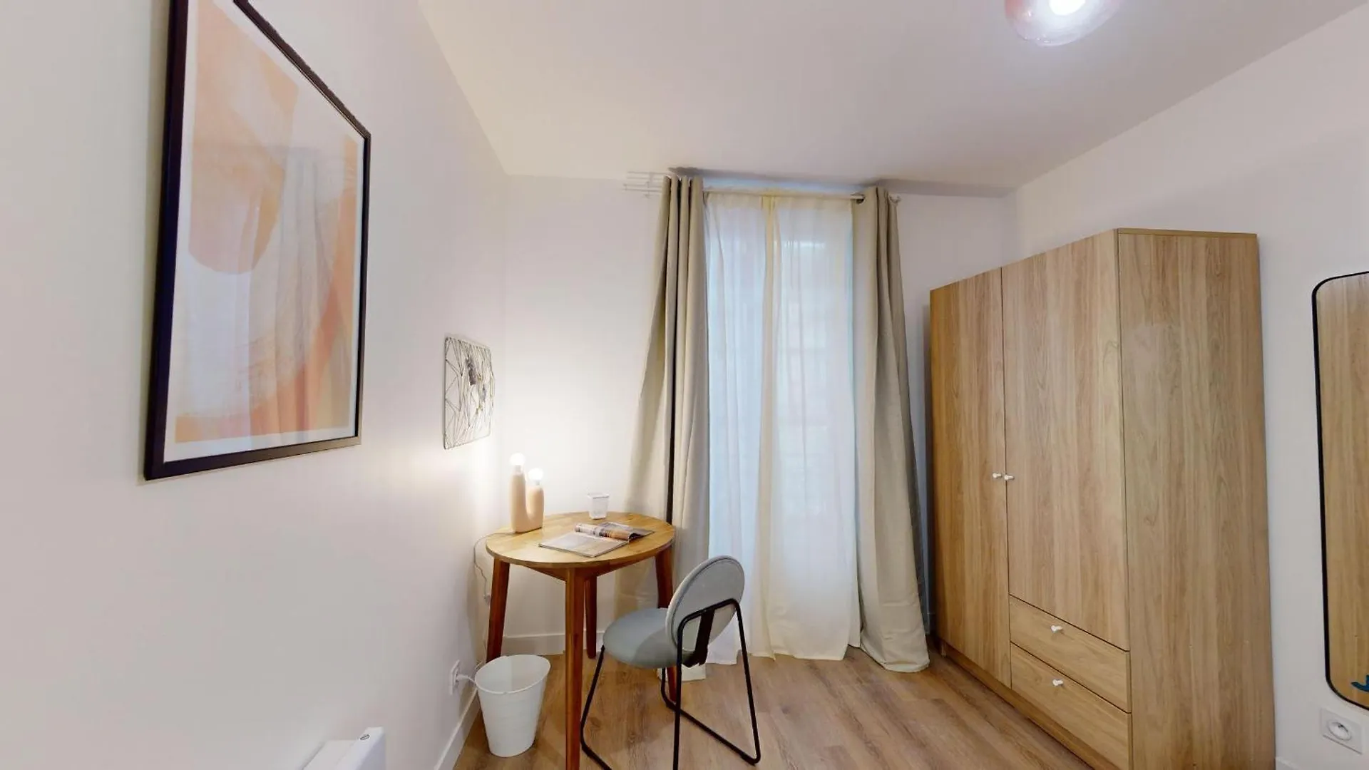 Charming Parisian Room - Canal Saint-Martin Franciaország